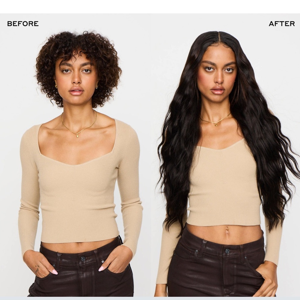 BELLAMI Silk Seam Clip-in Hair Extensions